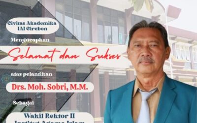 Selamat dan Sukses Pelantikan Wakil Rektor II IAI Cirebon