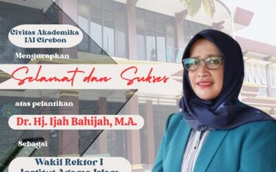 Selamat dan Sukses Pelantikan Wakil Rektor I IAI Cirebon